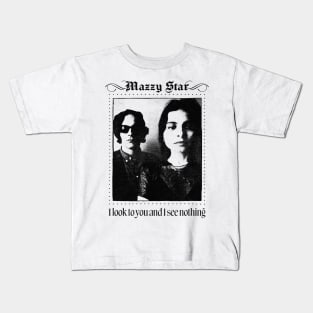 Mazzy Star / Vintage Style Faded Lyric Design Kids T-Shirt